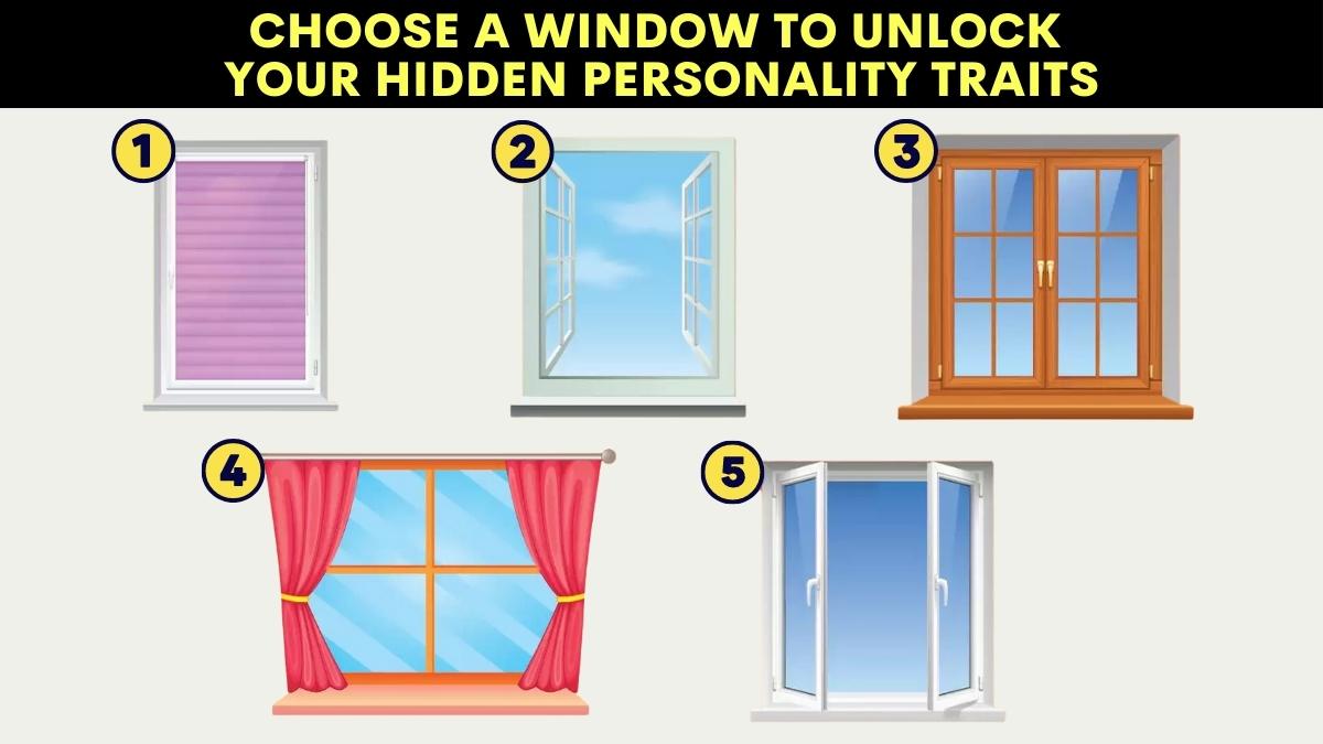 Personality Test: Choose A Window To Unlock Your Hidden Personality Traits