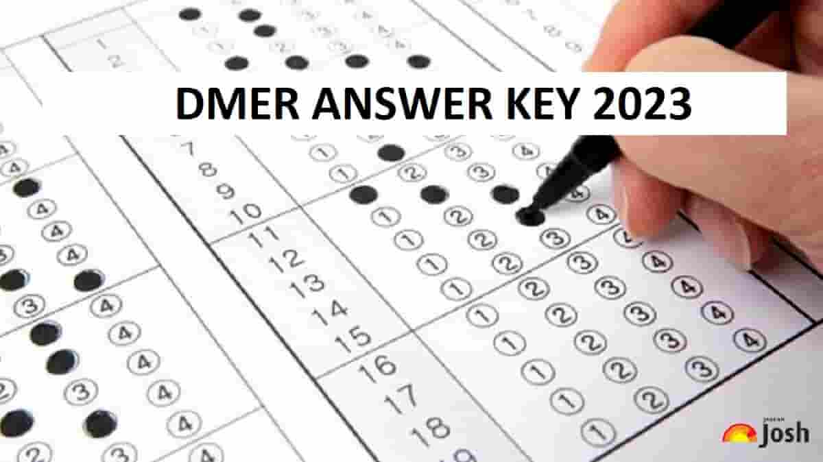 DMER Answer Key 2023 for Pharmacist, Staff Nurse Response Sheet, Official Website Login Link, Check Dates