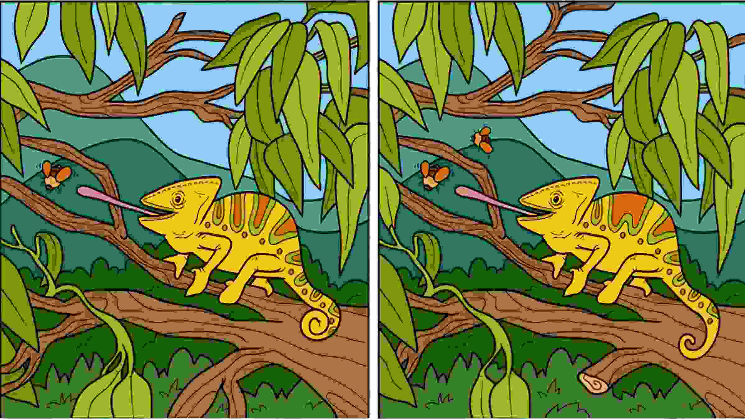 Spot 10 differences in 57 seconds in this mind-blowing challenge