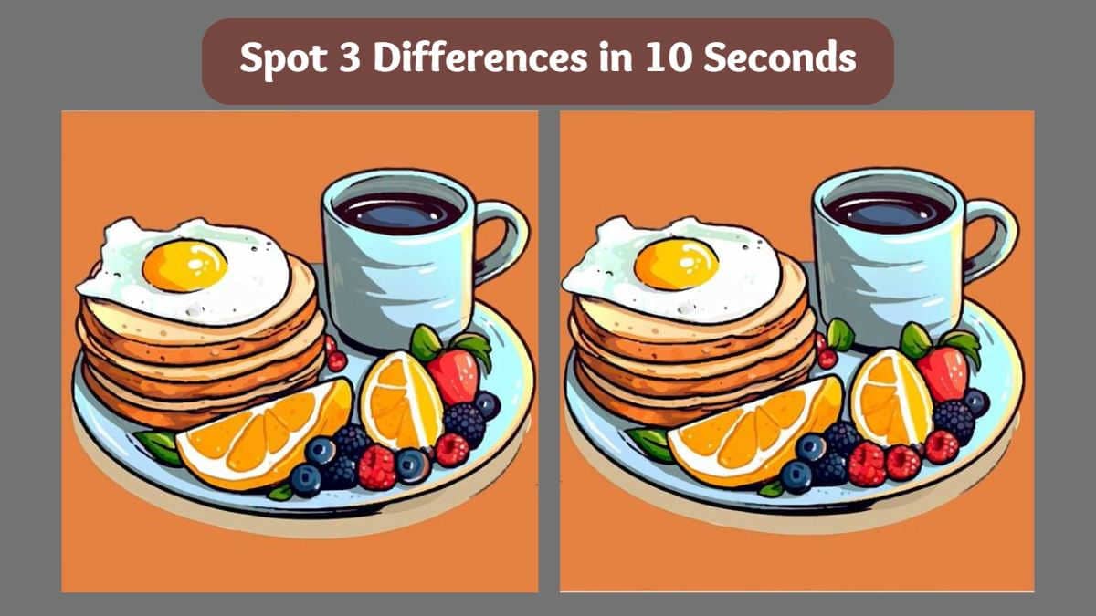 You have legendary skills if you can spot 3 differences in 10 seconds! - Vimarsana News