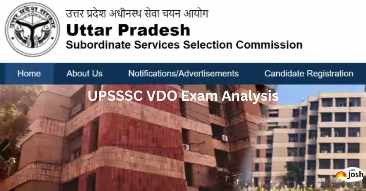 UPSSSC VDO Exam Analysis
