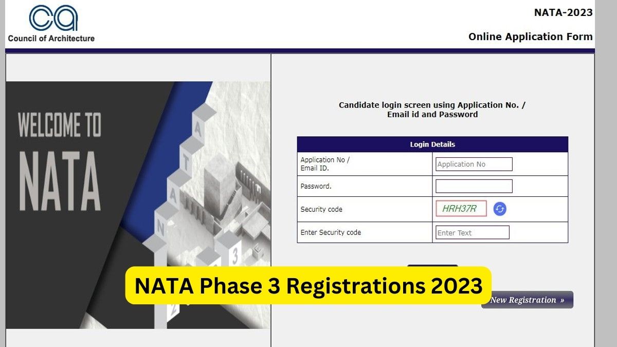 NATA 2023 Phase 3 Registration Ends today at nata.in