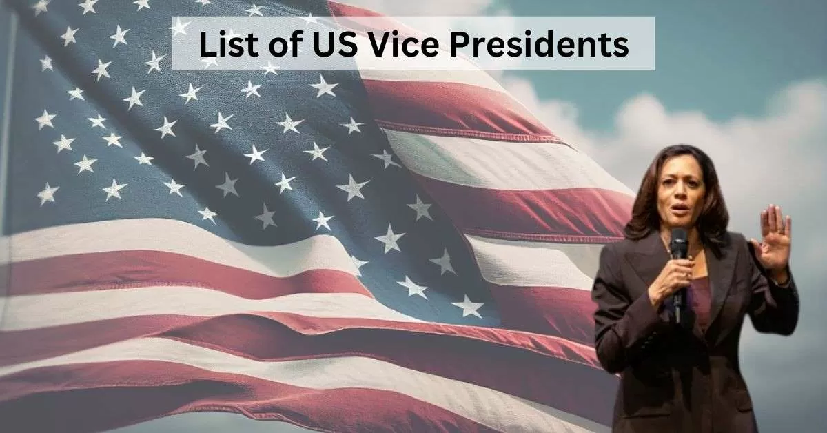 List of Vice Presidents of the US