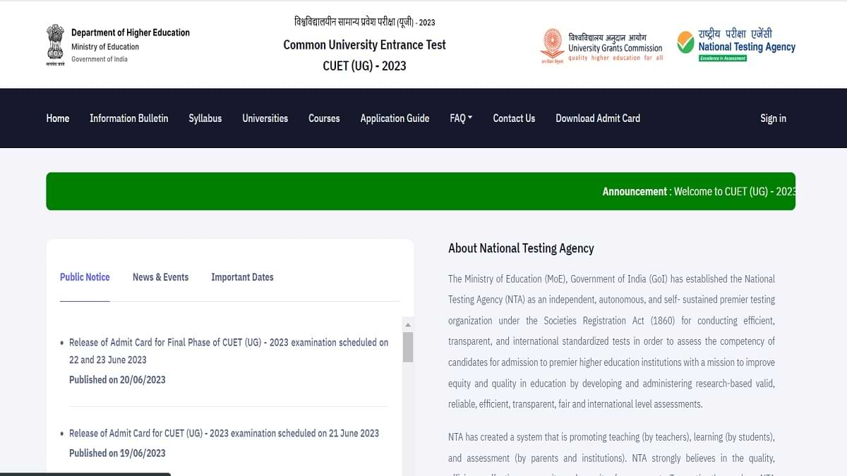 CUET Answer Key 2023 PDF Out: Download Official CUET UG Answer Key PDF At cuet.samarth.ac.in - Vimarsana News