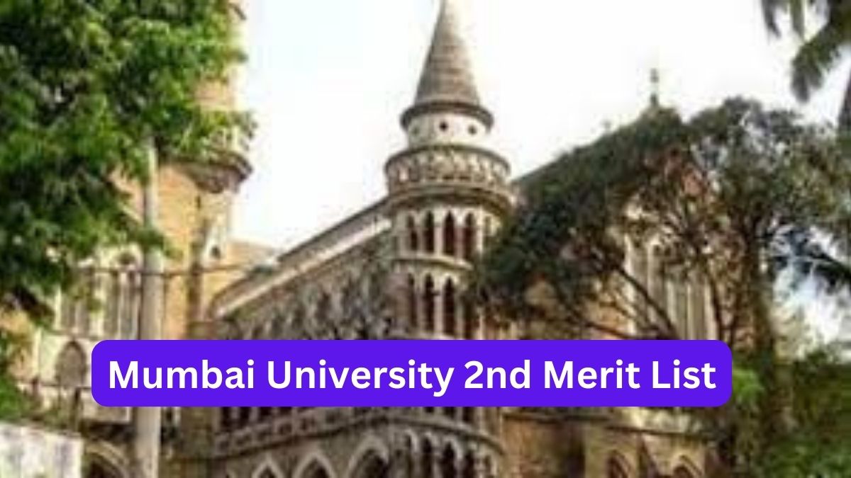 Mumbai University Admission 2023: 2nd Merit List Released, Check ...