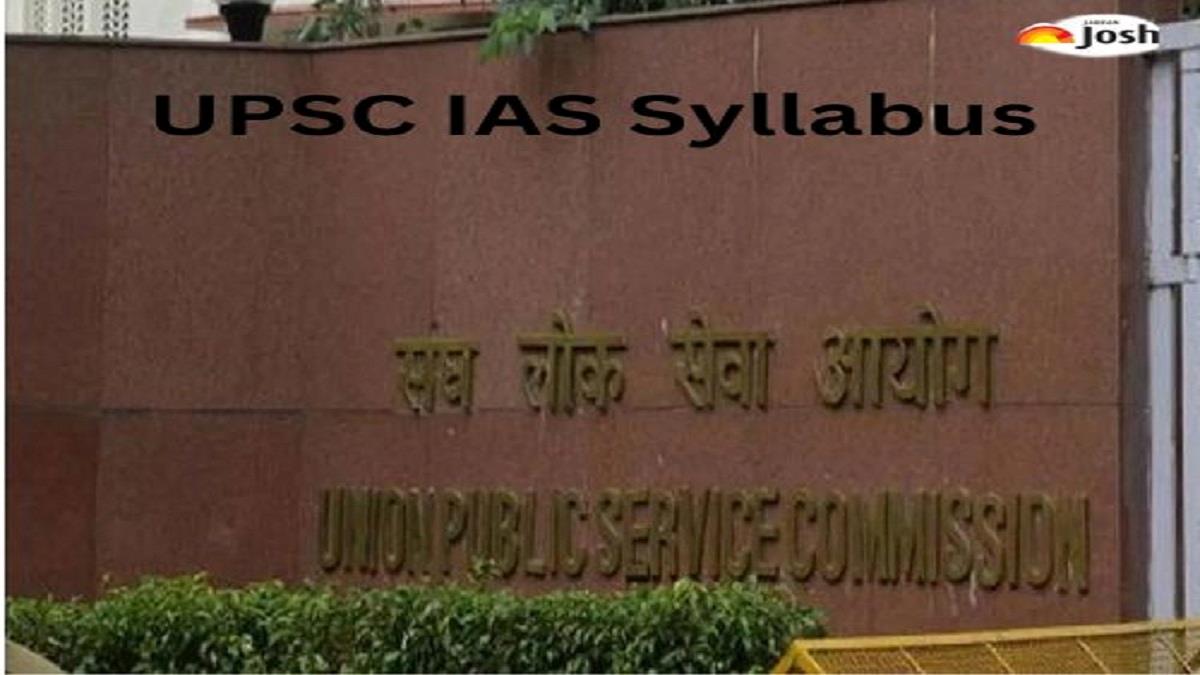 UPSC History Syllabus: Download History PDF Of Paper I And Paper II For ...