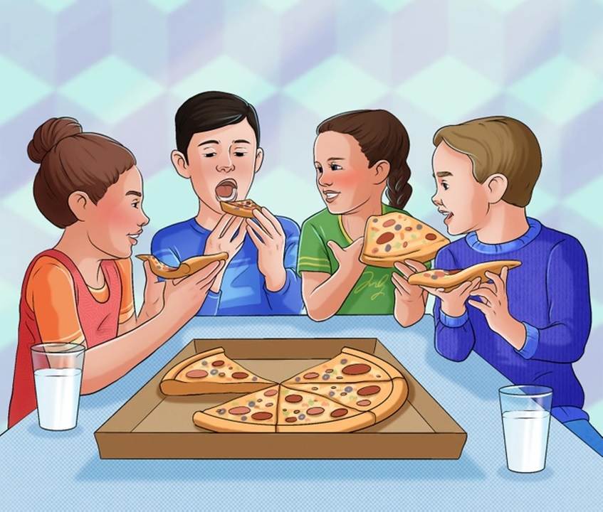 Pizza Puzzle Stock Illustration - Download Image Now - Child