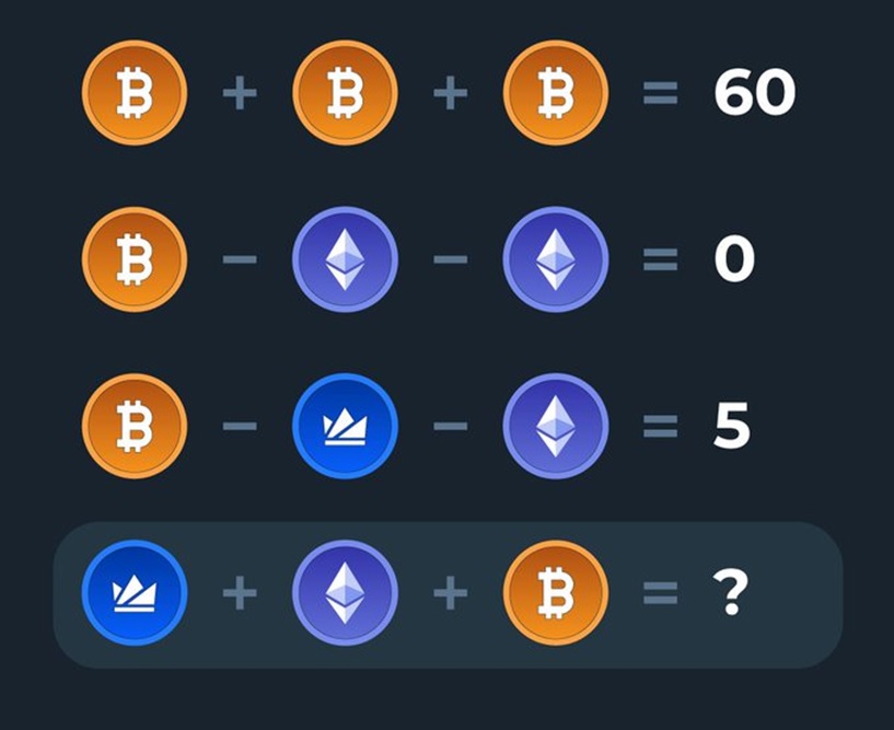 crypto math riddle