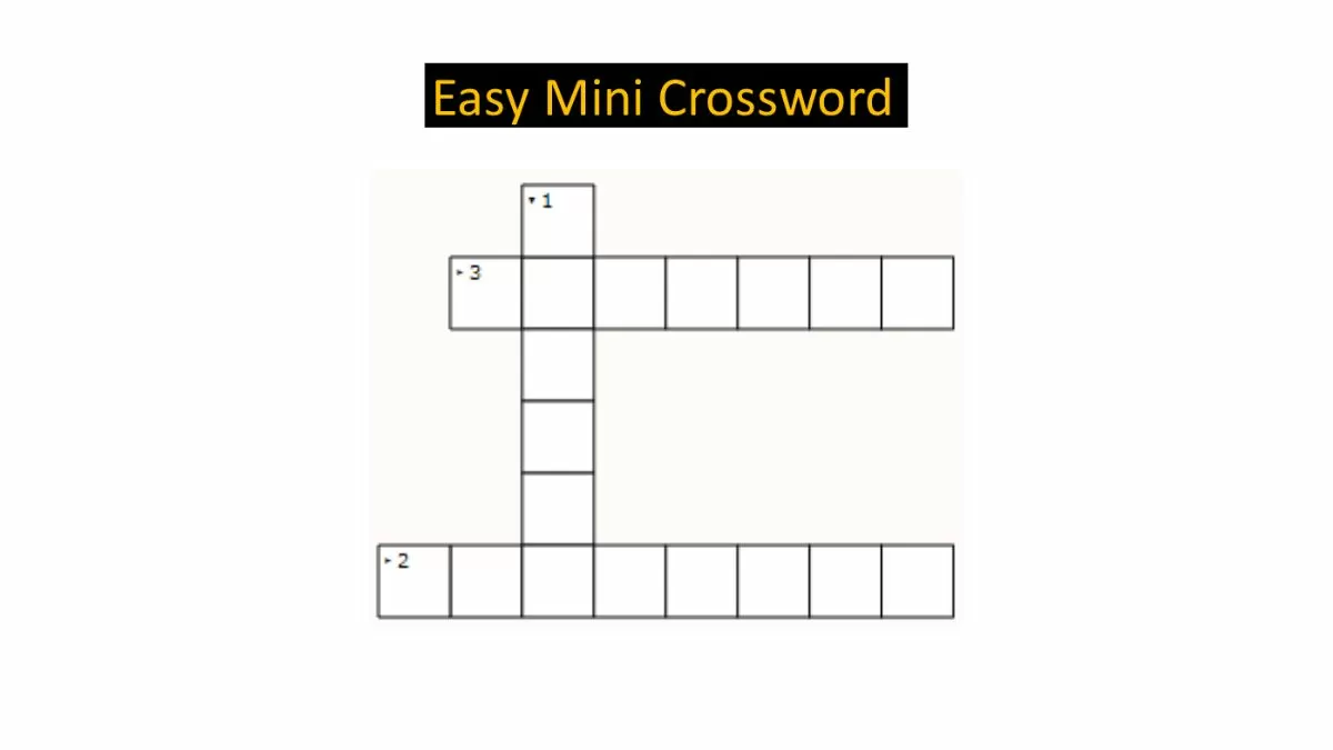 Mini Crossword with Answers June 30 2023