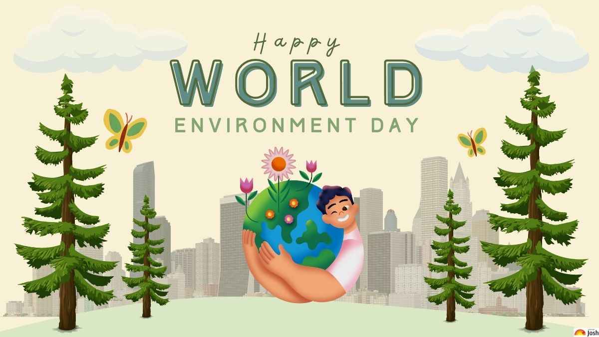 विश्व पर्यावरण दिवस पर चित्र | World Environment Day Drawing Easy | Save  nature drawing easy - YouTube