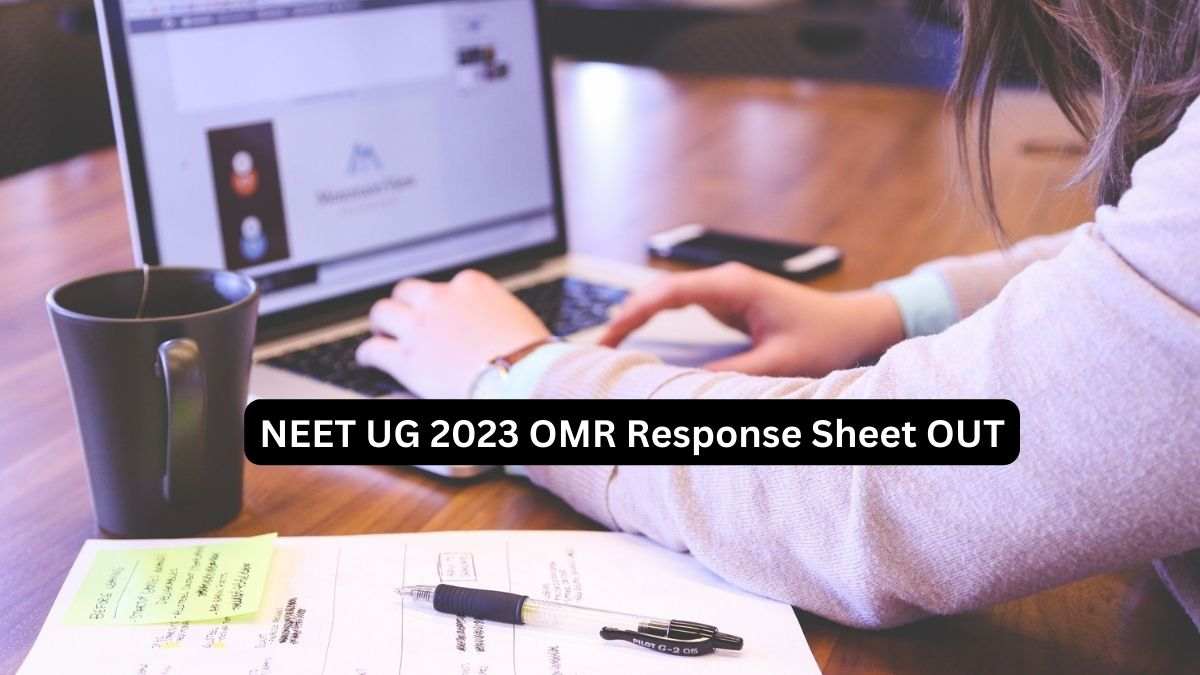 NEET UG 2023 OMR Response Sheet OUT