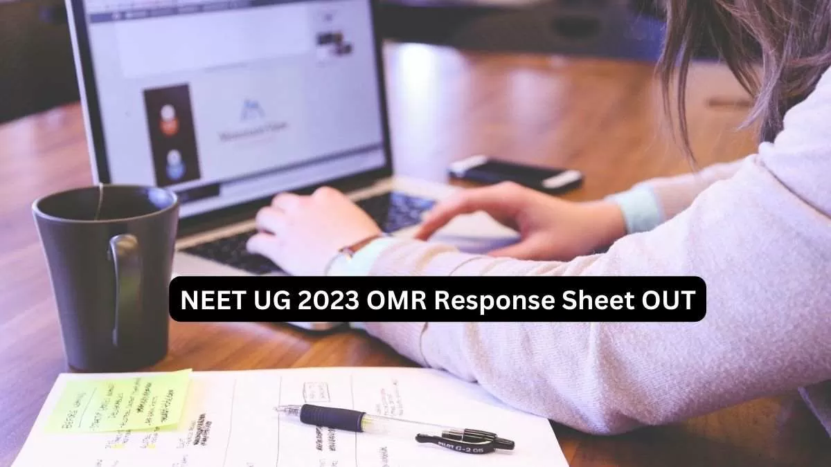 NEET OMR Response Sheet 2023 Released, Answer Key Expected Soon