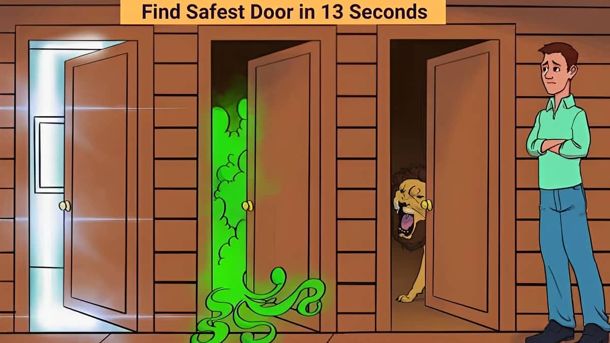 Find Safest Door For Exit in 13 Seconds