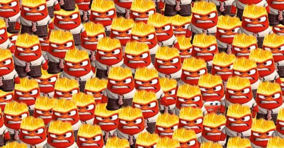 Can you Spot Lightning McQueen? 