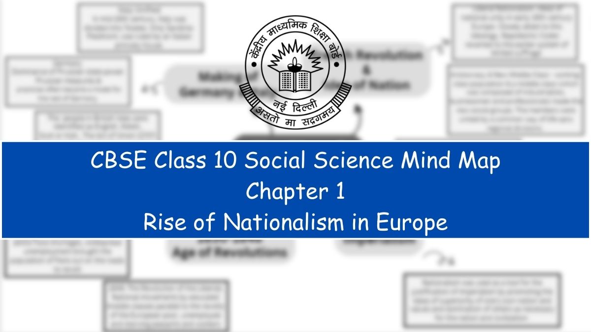 Full Chapter Revision Series, Rise of Nationalism in Europe, Class 10  History Chapter 1