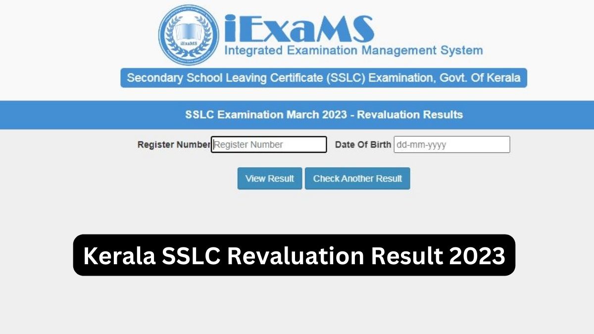 Kerala SSLC Revaluation Result 2023 Declared, Get Direct Link Here ...