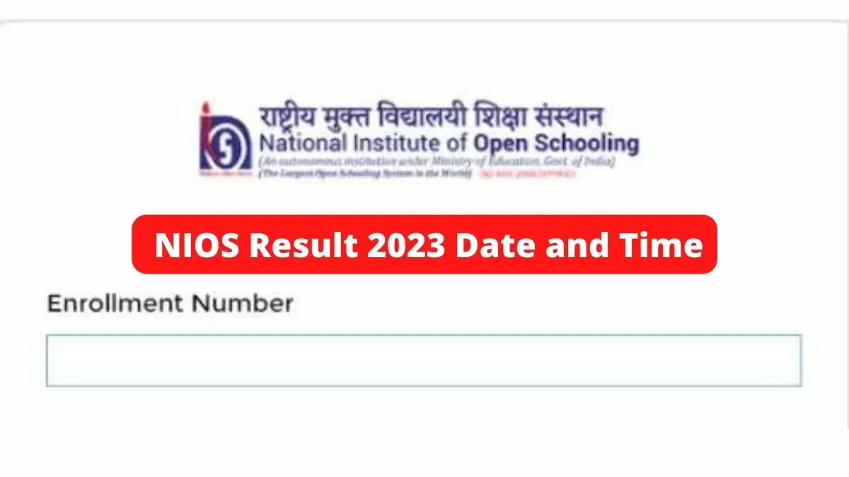 NIOS Result 2023 Date And Time, Download Open School April 10th, 12th ...