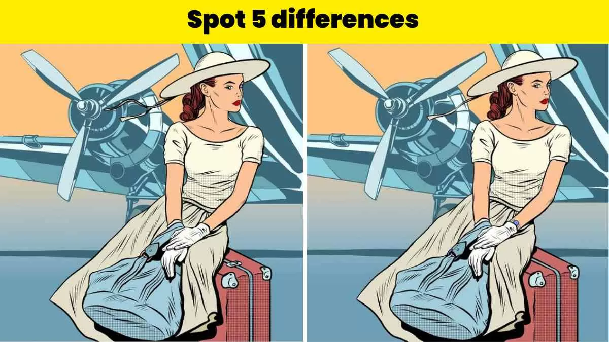 Spot the difference- Spot 5 differences in 20 seconds
