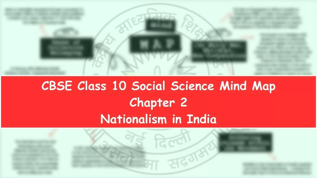 Download CBSE Class 10 Social Science Chapter 2 Mind Map PDF