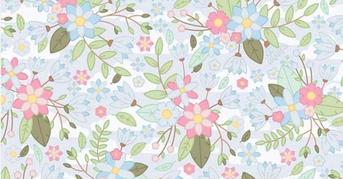 Optical Illusion Test: Find the Feather Duster Among the Flowers within 15 seconds