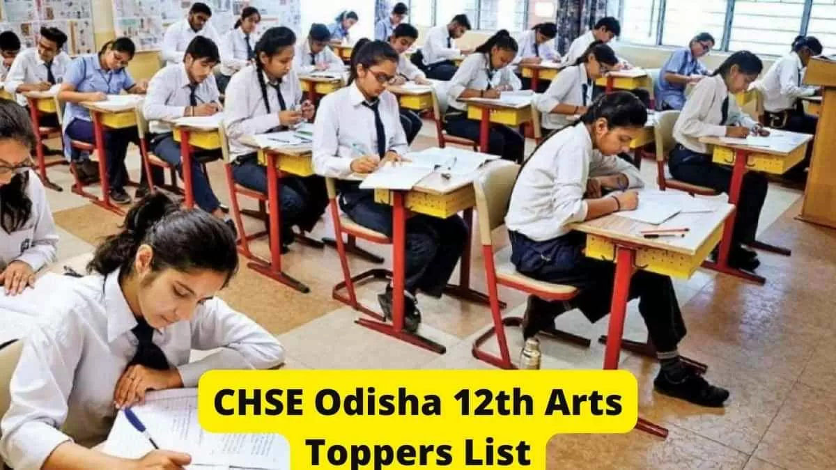 CHSE Odisha 12th Toppers Arts