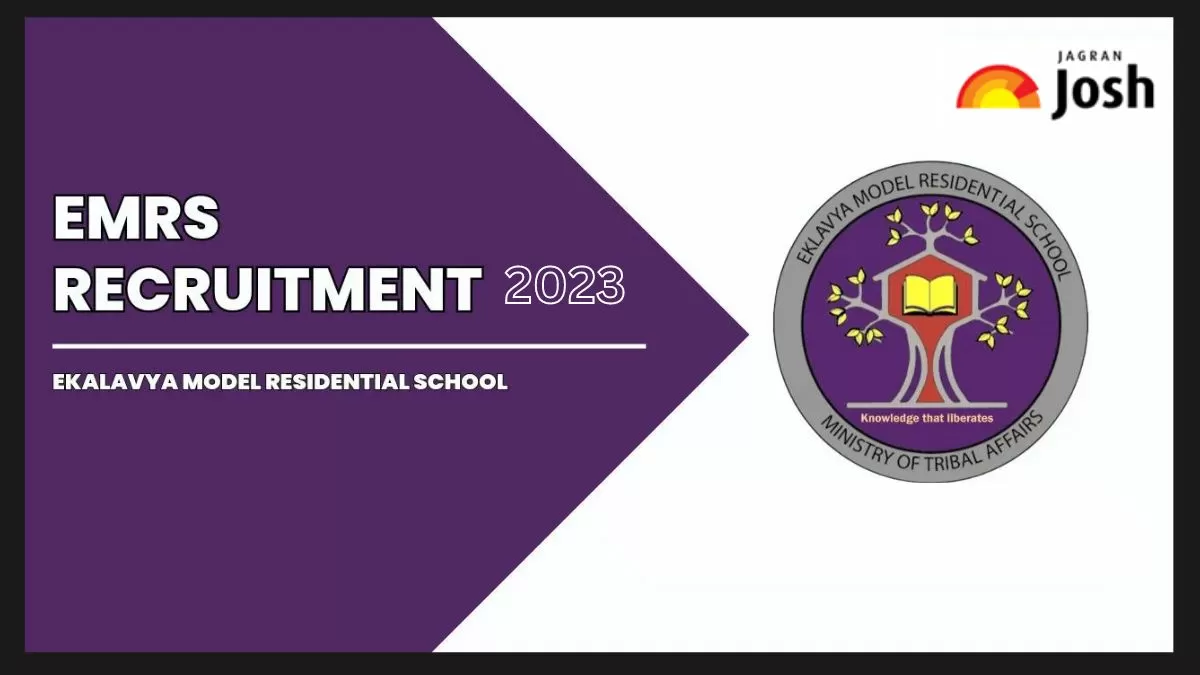 EMRS Recruitment 2023: एकलव्य मॉडल रेजिडेंशियल स्कूलों में 38 हजार भर्ती निकली 