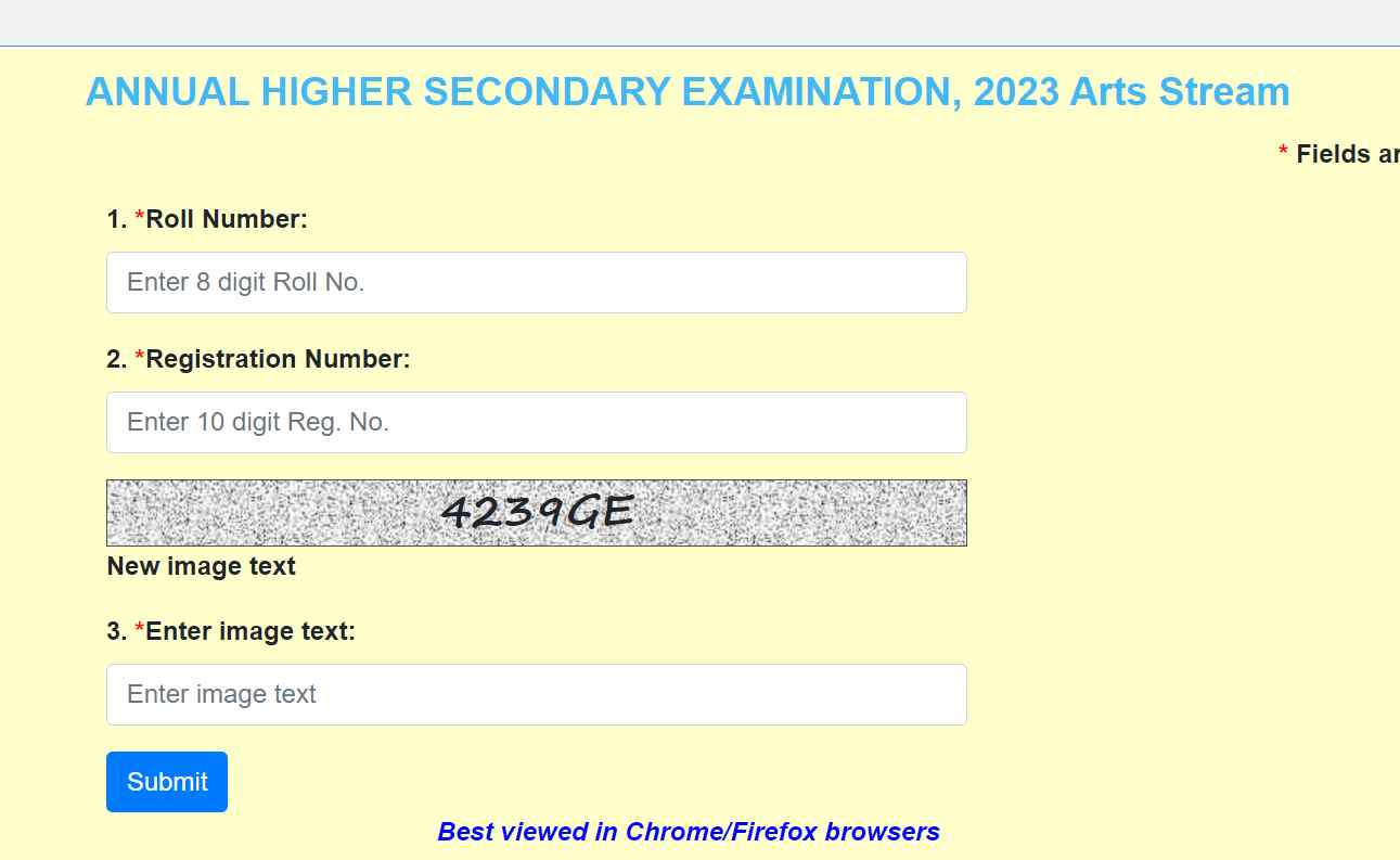 Odisha 12th Arts Result 2023