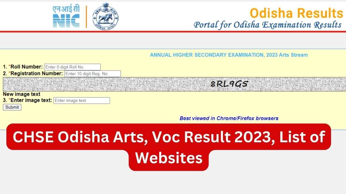List of Direct links to check Odisha Board Plus Two 12th Arts Result 2023