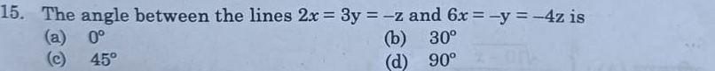 cbse maths question 15 image