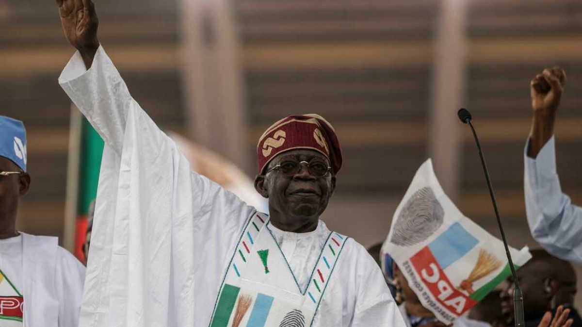 Nigerian Bola Ahmed Tinubu declared winner in 2023 Presidential Elections