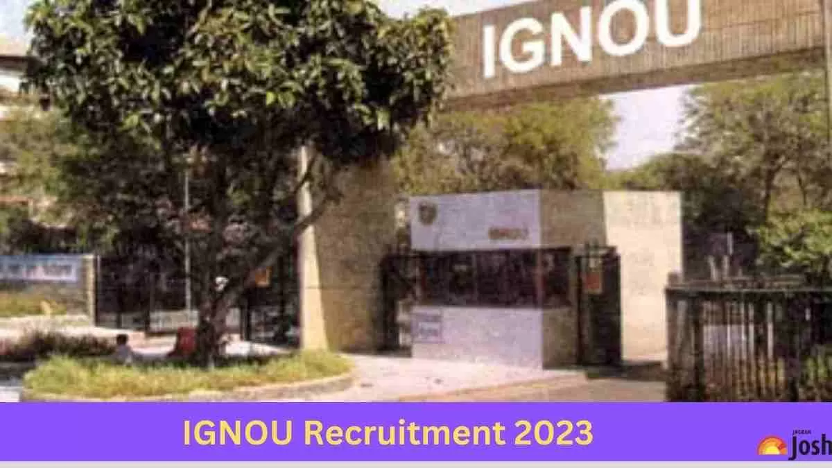 IGNOU REGIONAL DIRETOR RECRUITMENT NOTIFICATION OUT