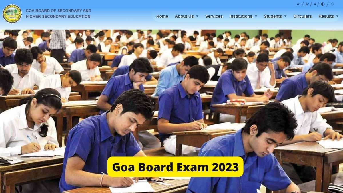 Goa Board Exam 2023
