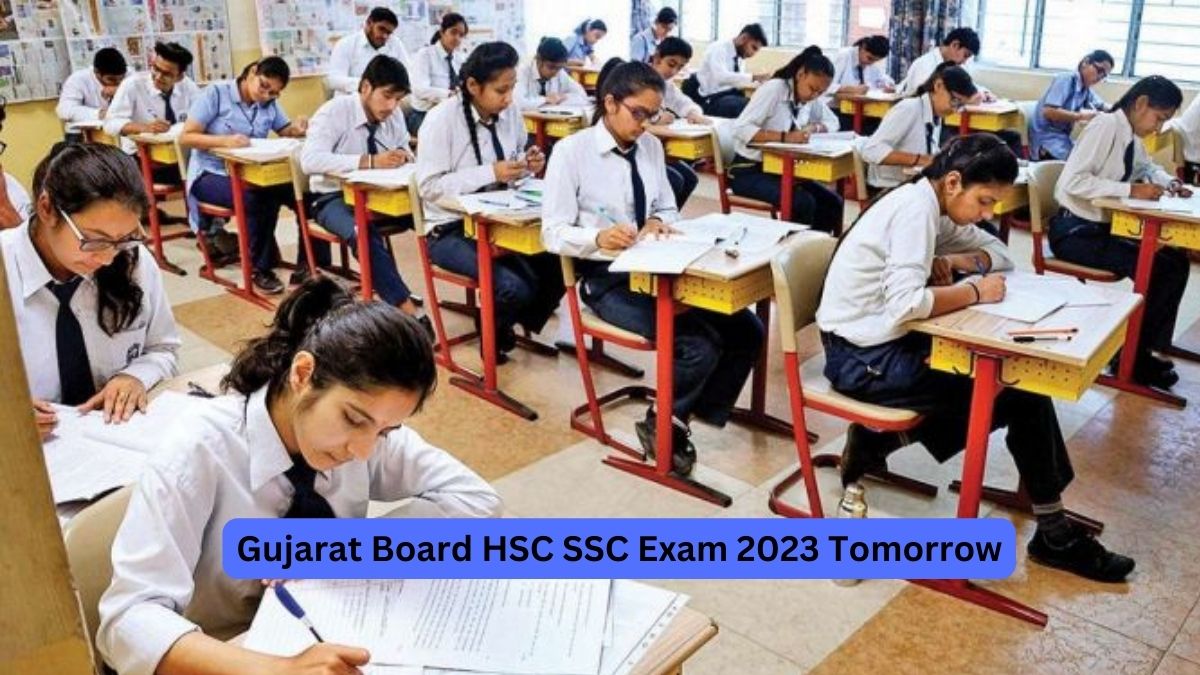 Gujarat Board HSC, SSC Exam 2023 begins tomorrow