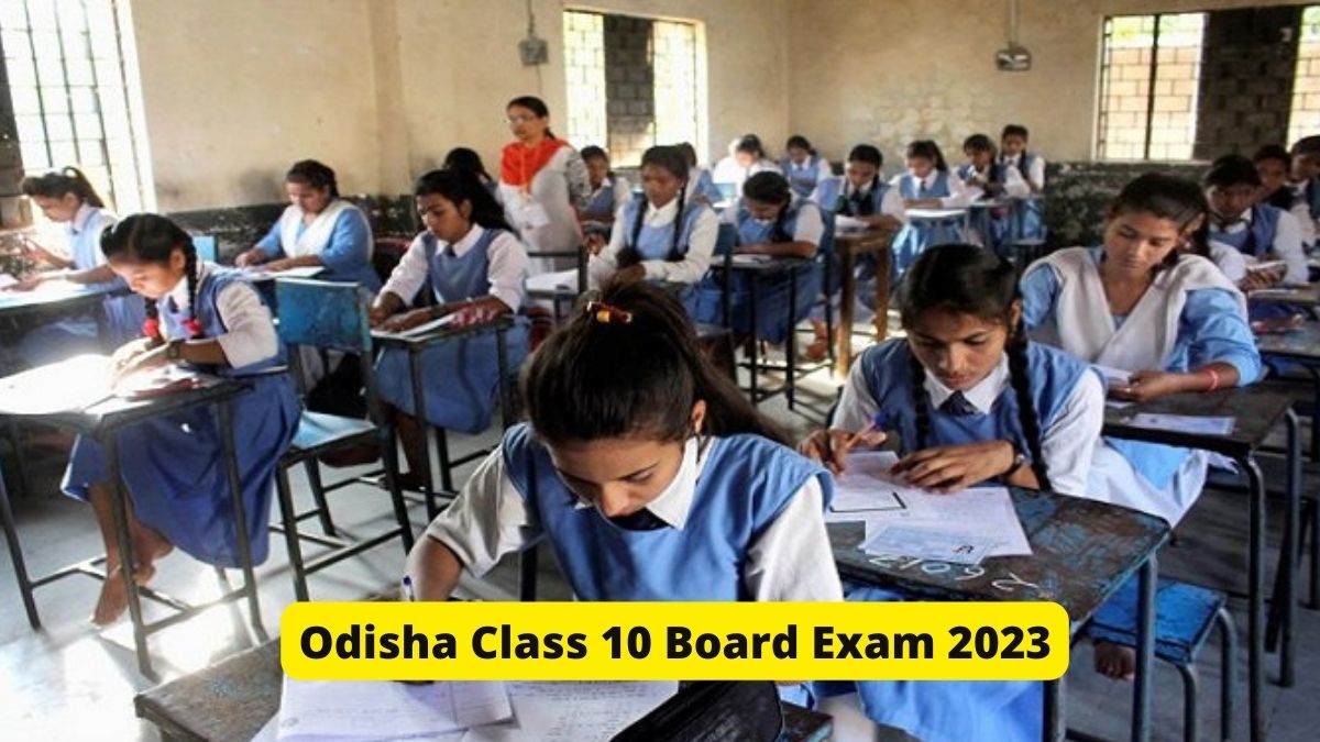 Odisha Class 10 Exam 2023