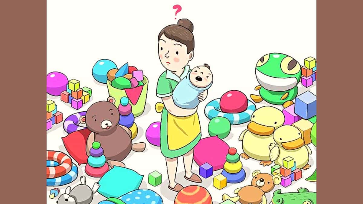Can you find the baby's lost pacifier in 6 seconds?