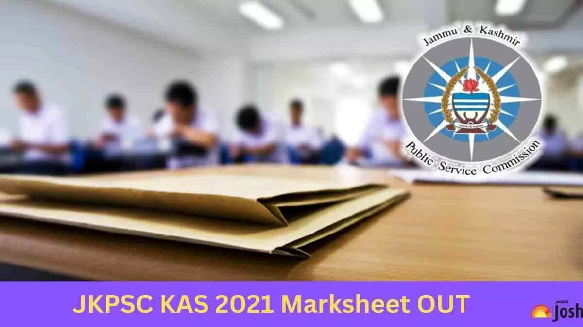 JKPSC KAS Mark Sheet 2021 OUT: Steps To Download Marksheet PDF