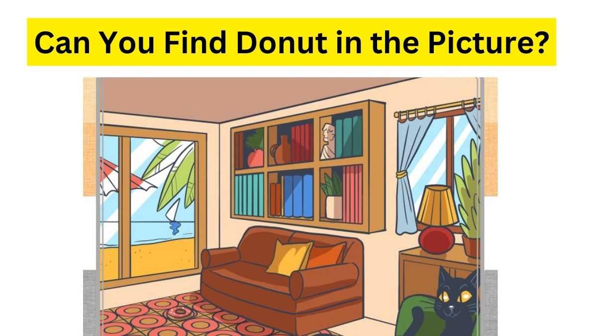 Spot and Find The Donut in the Picture!