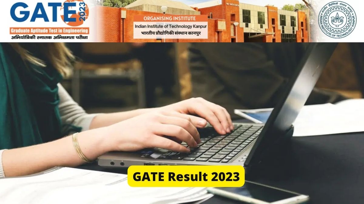 GATE Result 2023 live at gate.iitk.ac.in, Download Scorecard Link here