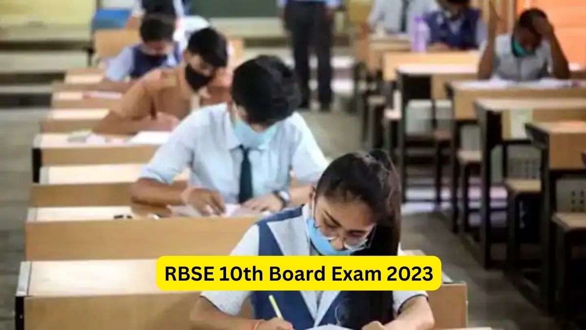 RBSE Board Exam 2023 for Class 10th Begins