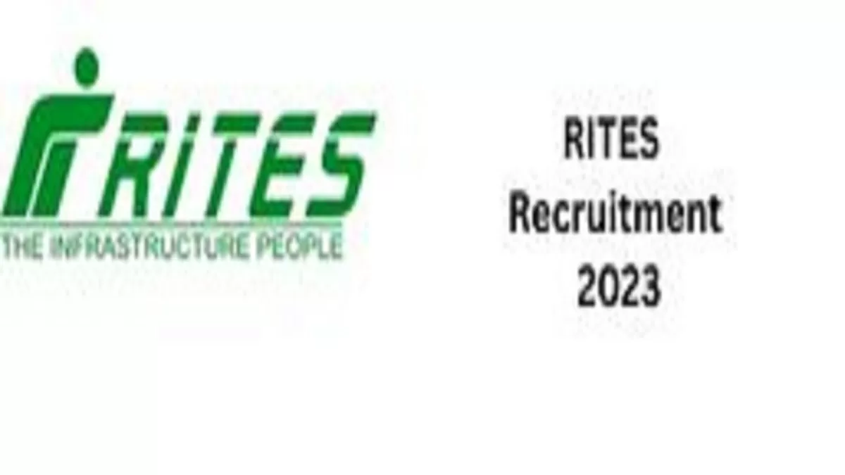 RITES Recruitment 2023