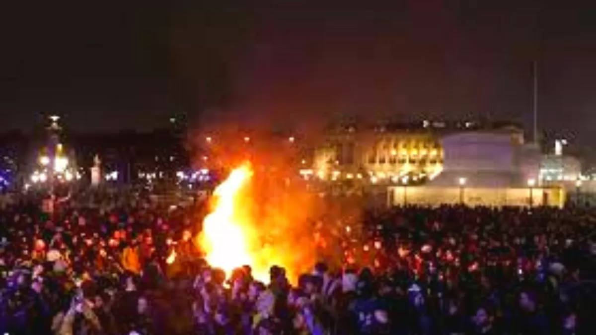 What are the protests over Emmanual Macron’s pension reforms in France?