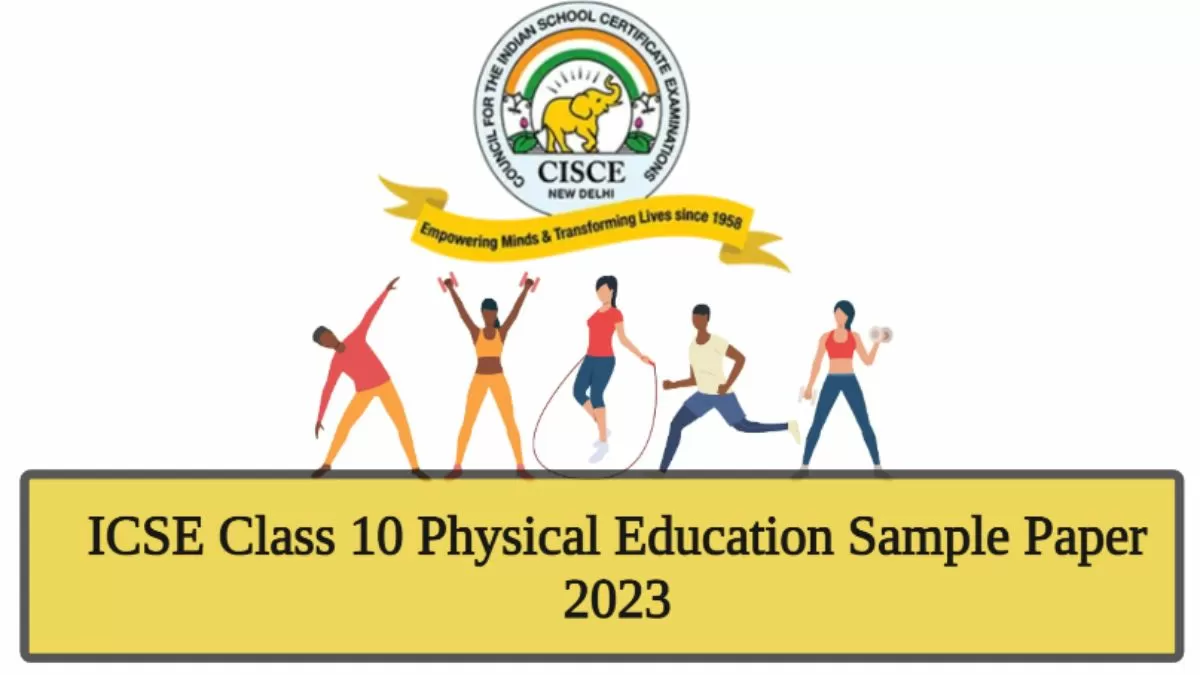 physical education sample paper icse