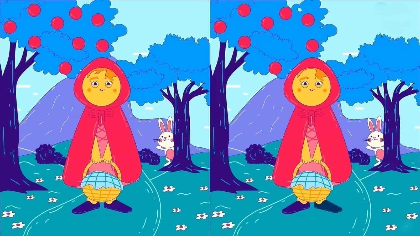 Spot the Difference: Can you spot 5 differences between the two Red ...