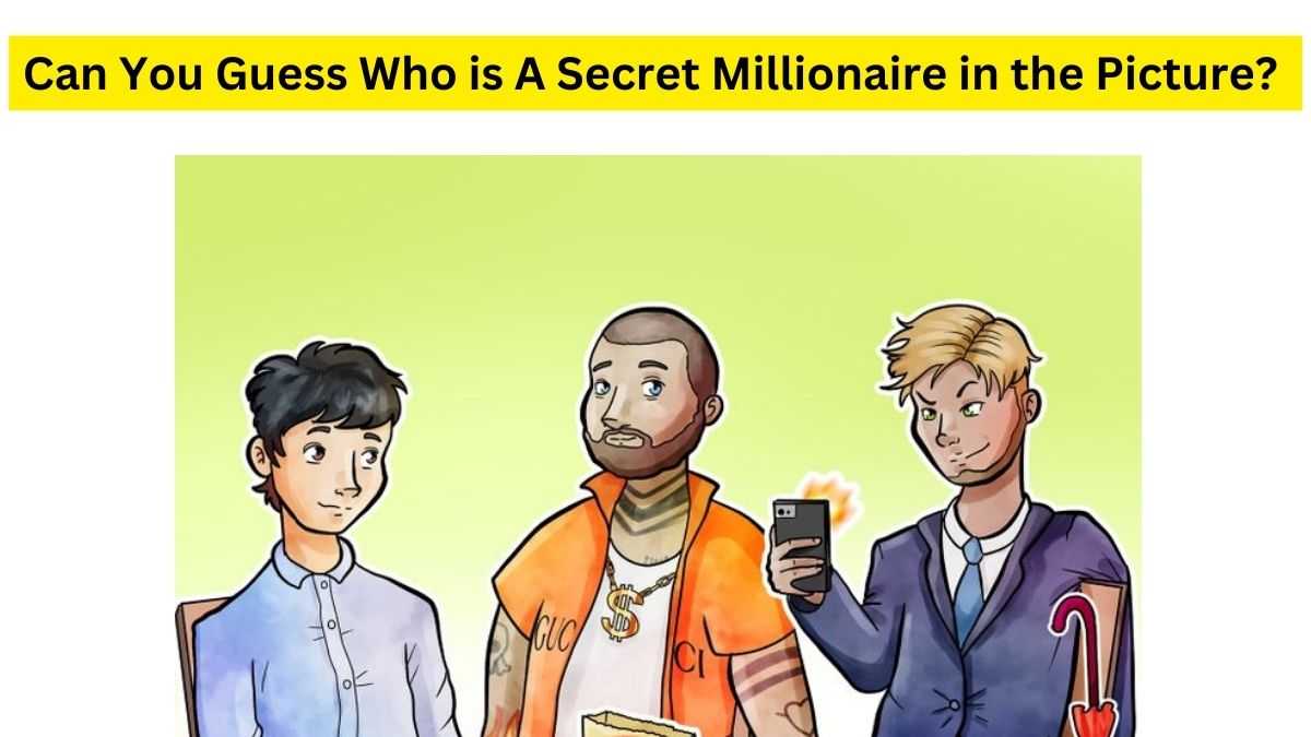 Find the Real Millionaire among the Three Boys.