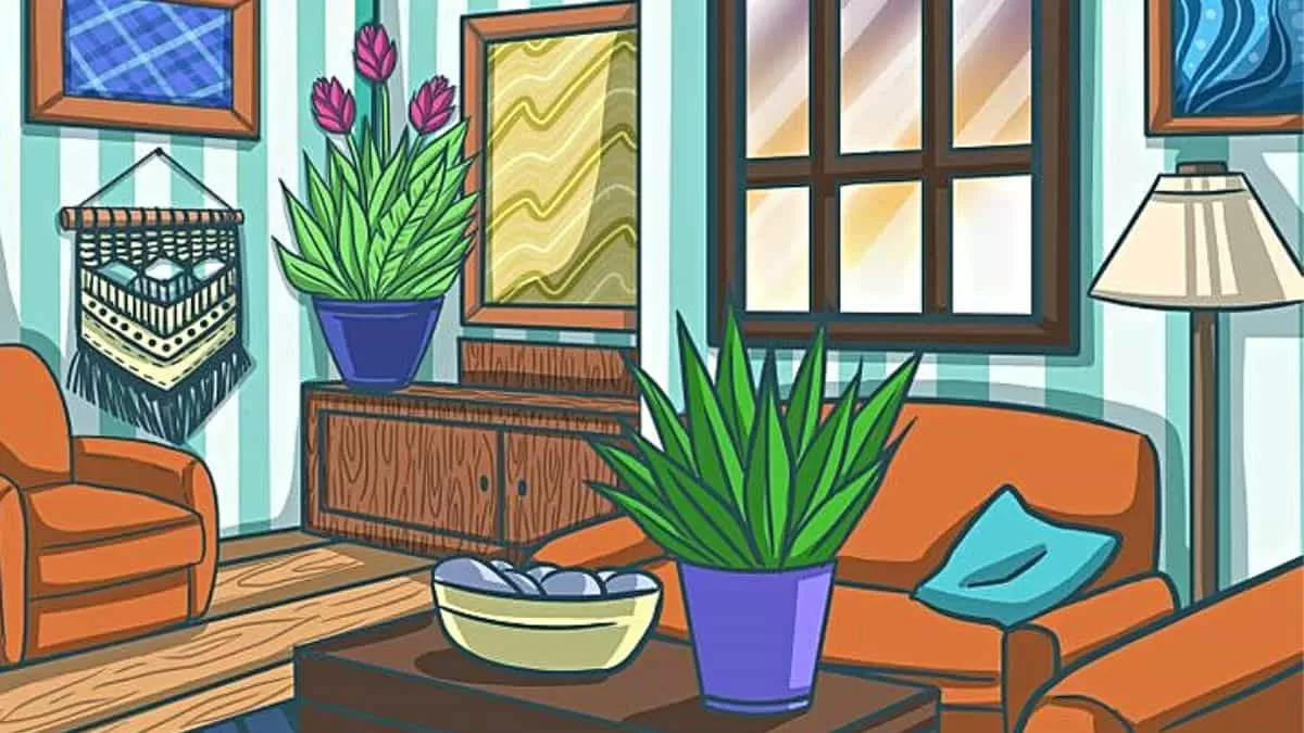 Can you find a feather in the room in 7 seconds?