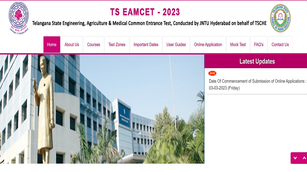 TS EAMCET 2023 Registrations