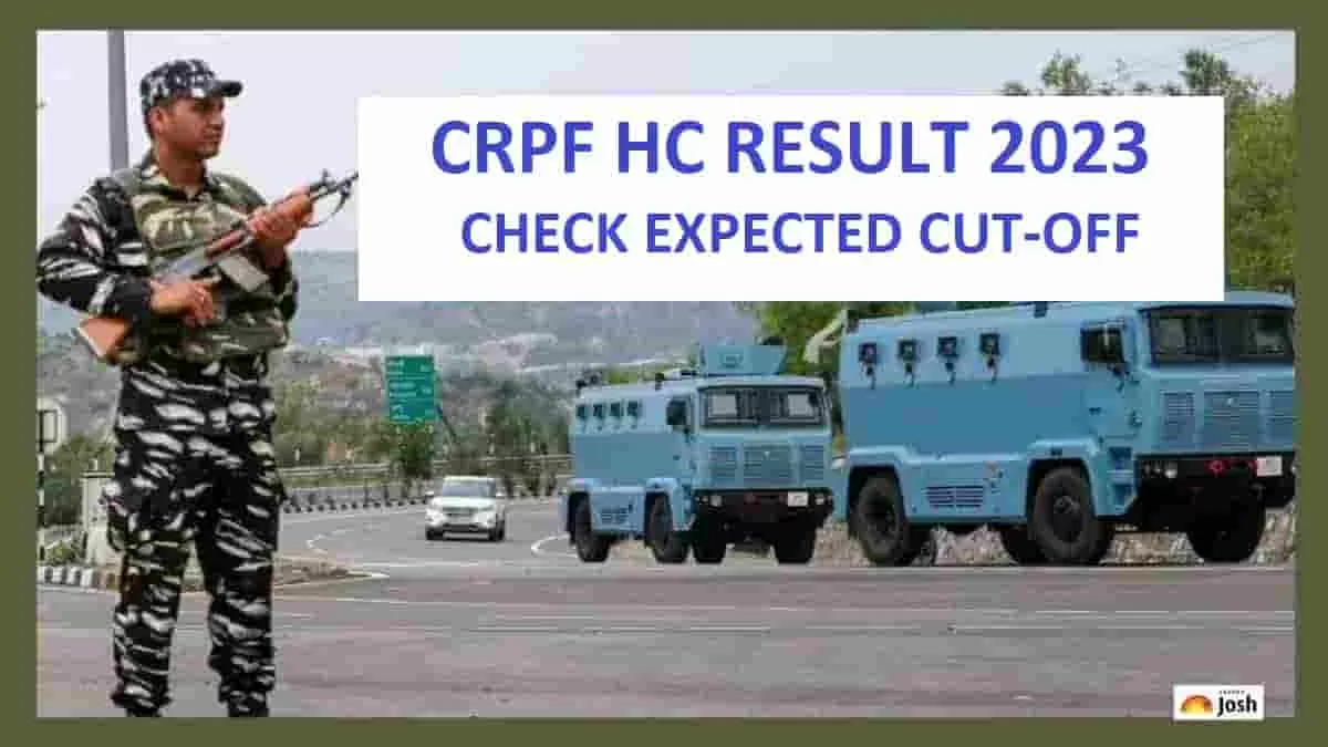 CRPF HCM Result 2023