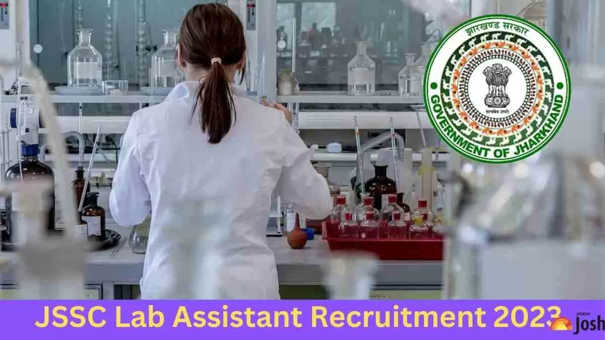 JHARKHAND SSC LAB ASSITSTANT RECRUITMENT 2023 NOTIFICATION OUT