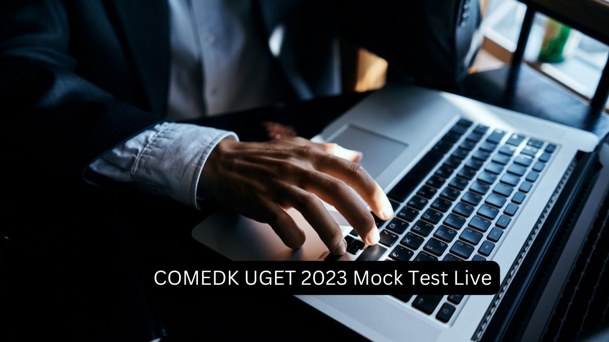 COMEDK UGET 2023 Mock Test Link Activated