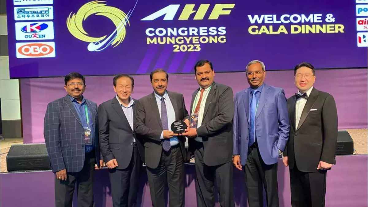Hockey India wins Best Organizer Award 2023 presented by AHF
